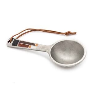 DANFORTH Pewter Riversong Mocha Coffee Scoop Handmade Vermont Artisan NEW